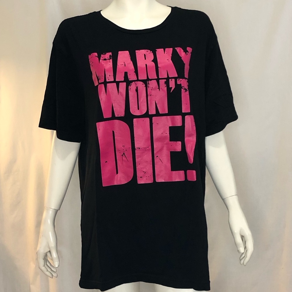 Marky won’t die black cotton Mens / unisex t shirt